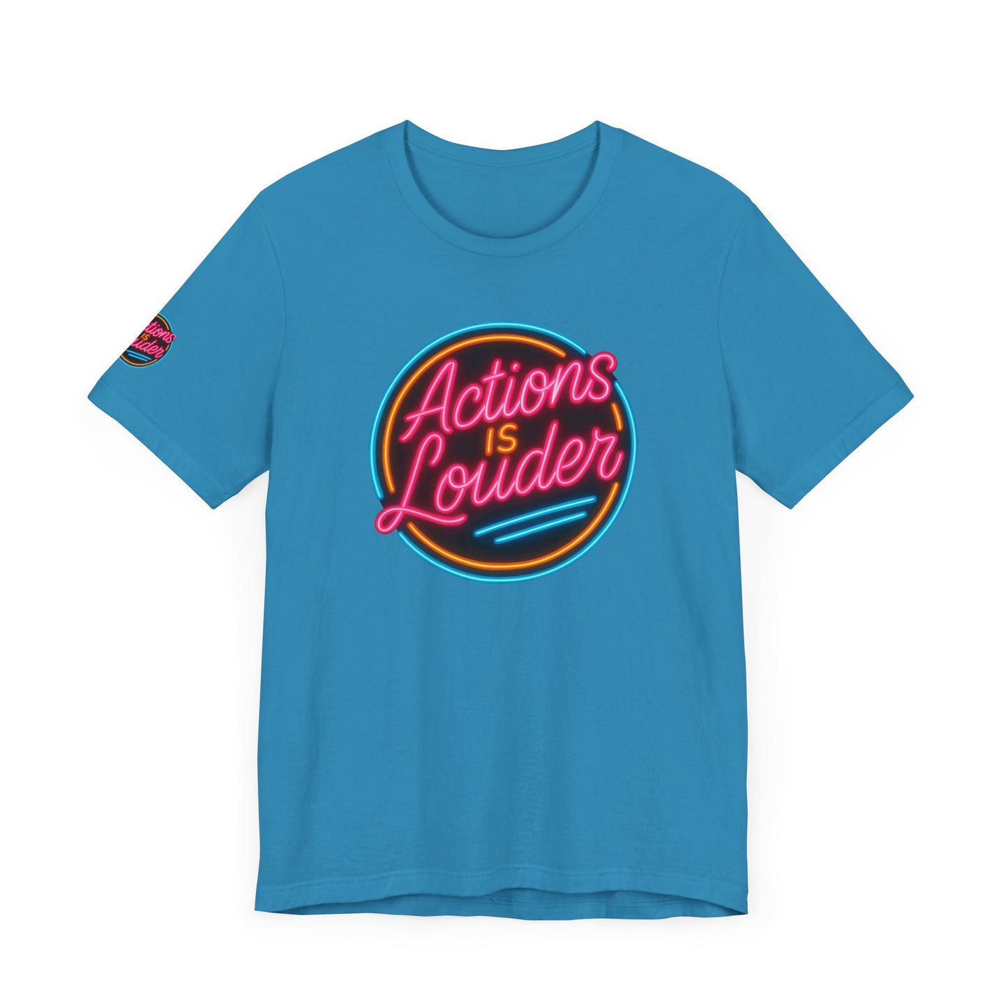 “Actions Is Louder” Logo Tee